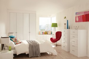 Lustro Frost Bedroom Design - View 1