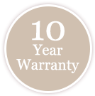 10 years Warranty
