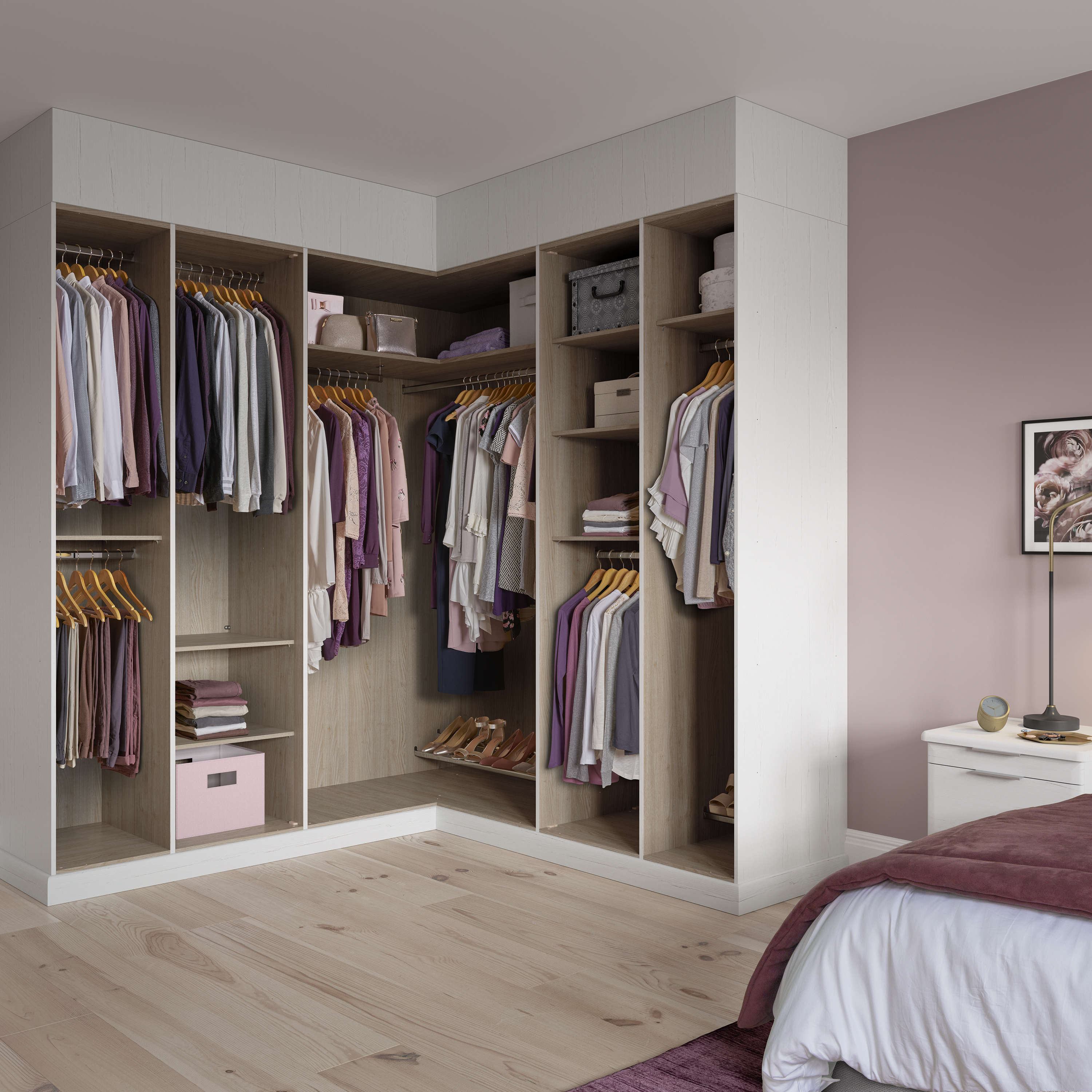 Sienna Fitted Bedroom Range Hepplewhite