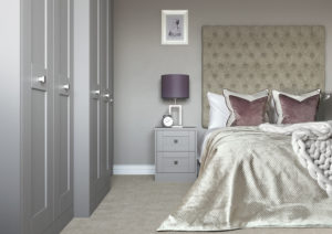 Croft Dust Grey Bedroom - Cameo View S03