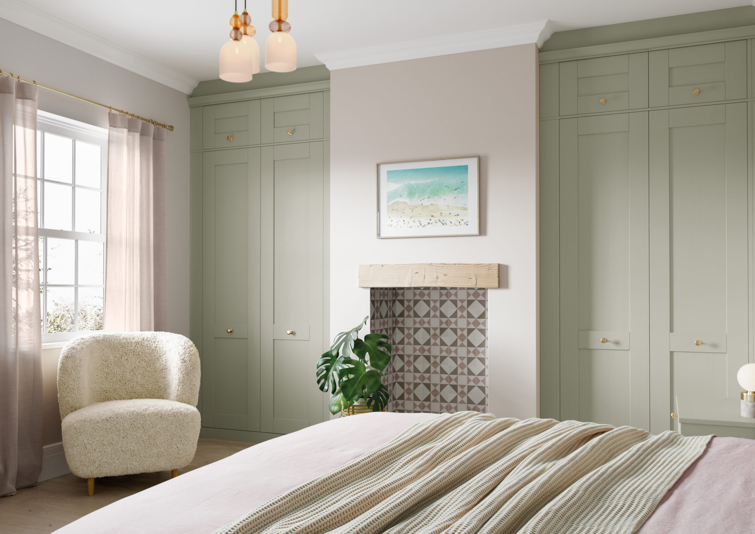 Milton An Elegant Shaker Style Wardrobe From Hepplewhite